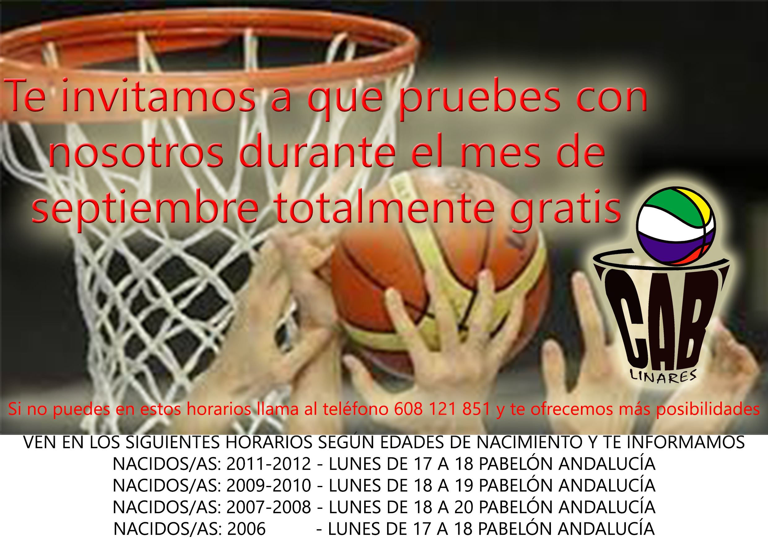 ¡Ven a probar a CAB Linares!