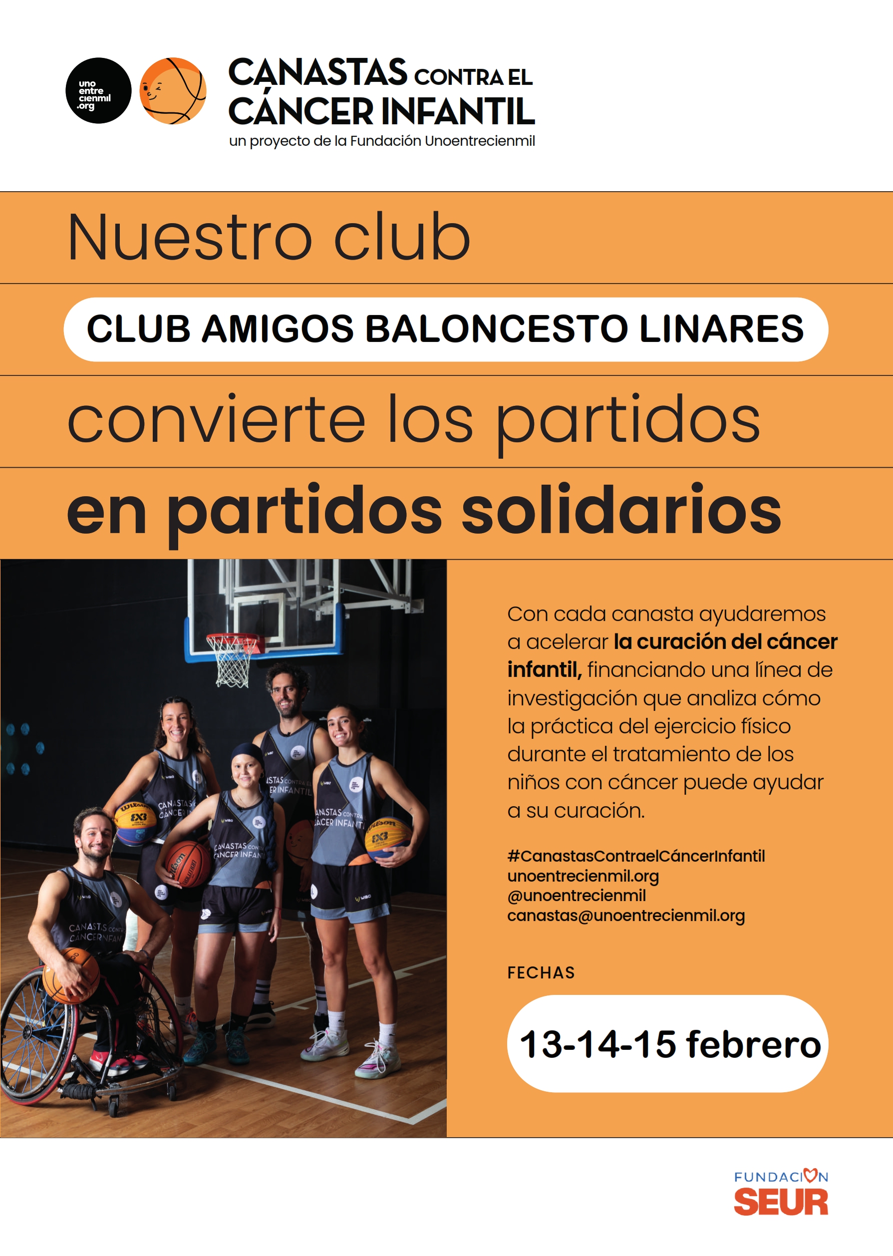 Canastas contra el Cáncer Infantil