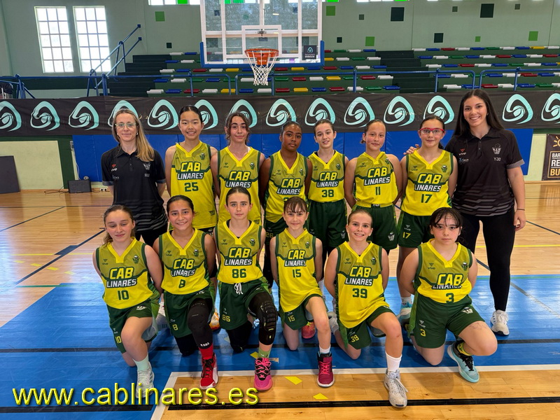 Debut con derrota de CAB Linares MIN-FEM en CADEBA